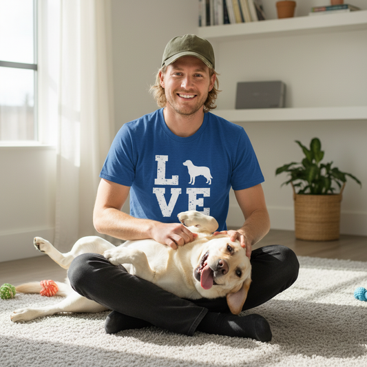 Labrador Retriever Dog Love T-Shirt