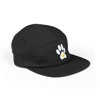 Load image into Gallery viewer, Paw Print Crown Animal Lover 5 Panel Cap | Embroidered