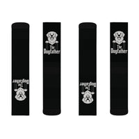 Load image into Gallery viewer, The Dogfather Golden Retriever Crew Socks
