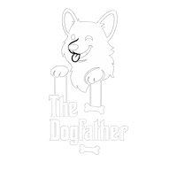 Load image into Gallery viewer, The Dogfather Corgi Crew Socks
