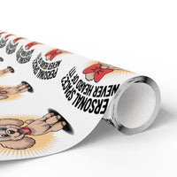 Load image into Gallery viewer, Poodle Wrapping Paper - Personal Space, Never Heard of It, Cute Dog Gift Wrap, Pet Lovers Gift, Dog Owner Present, Dog Mom Gift, Unique
