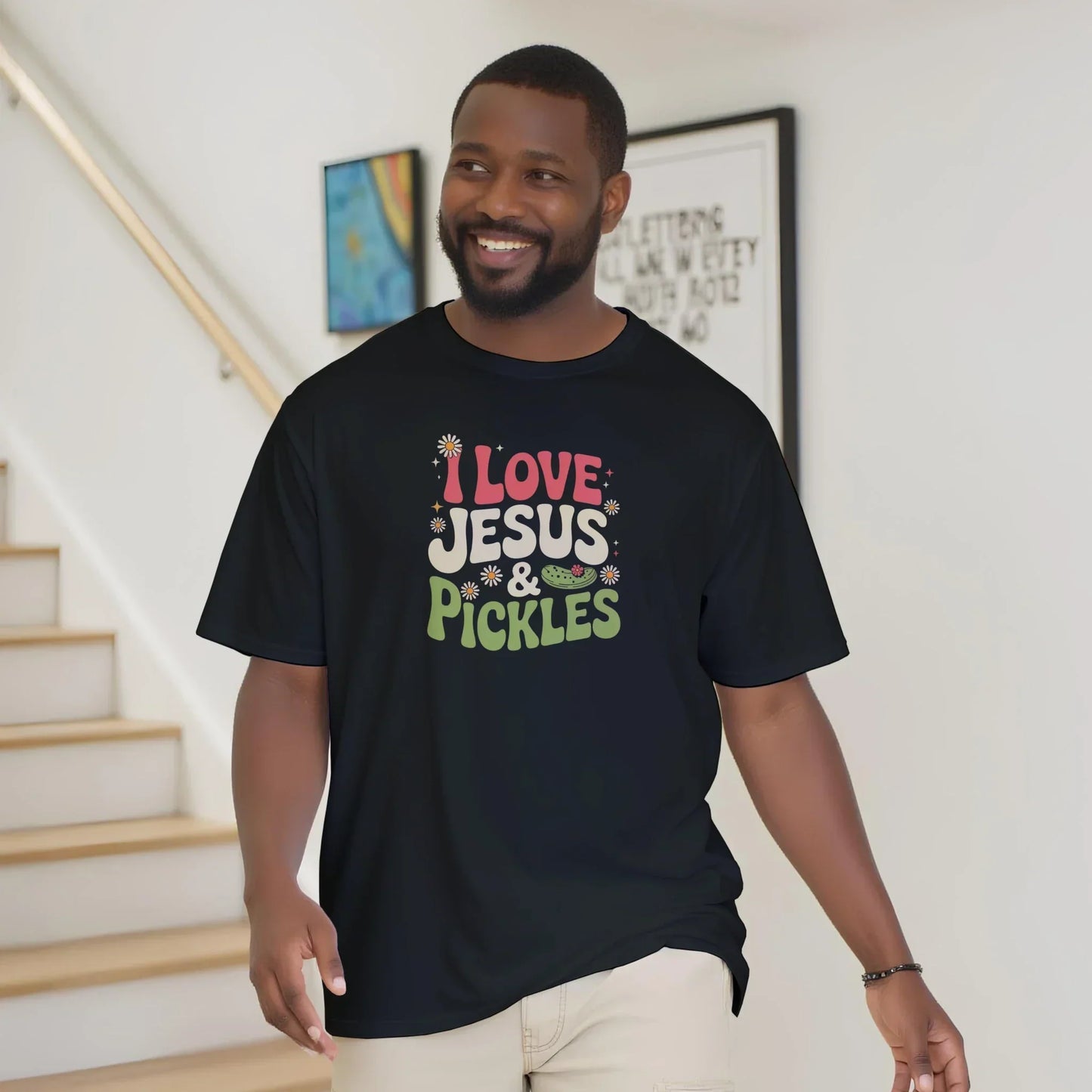 I Love Jesus & Pickles T-shirt