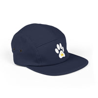 Load image into Gallery viewer, Paw Print Crown Animal Lover 5 Panel Cap | Embroidered