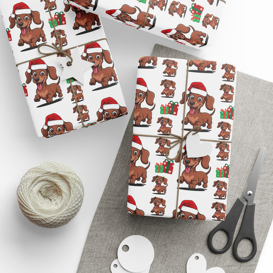 Dachshund Christmas Wrapping Paper