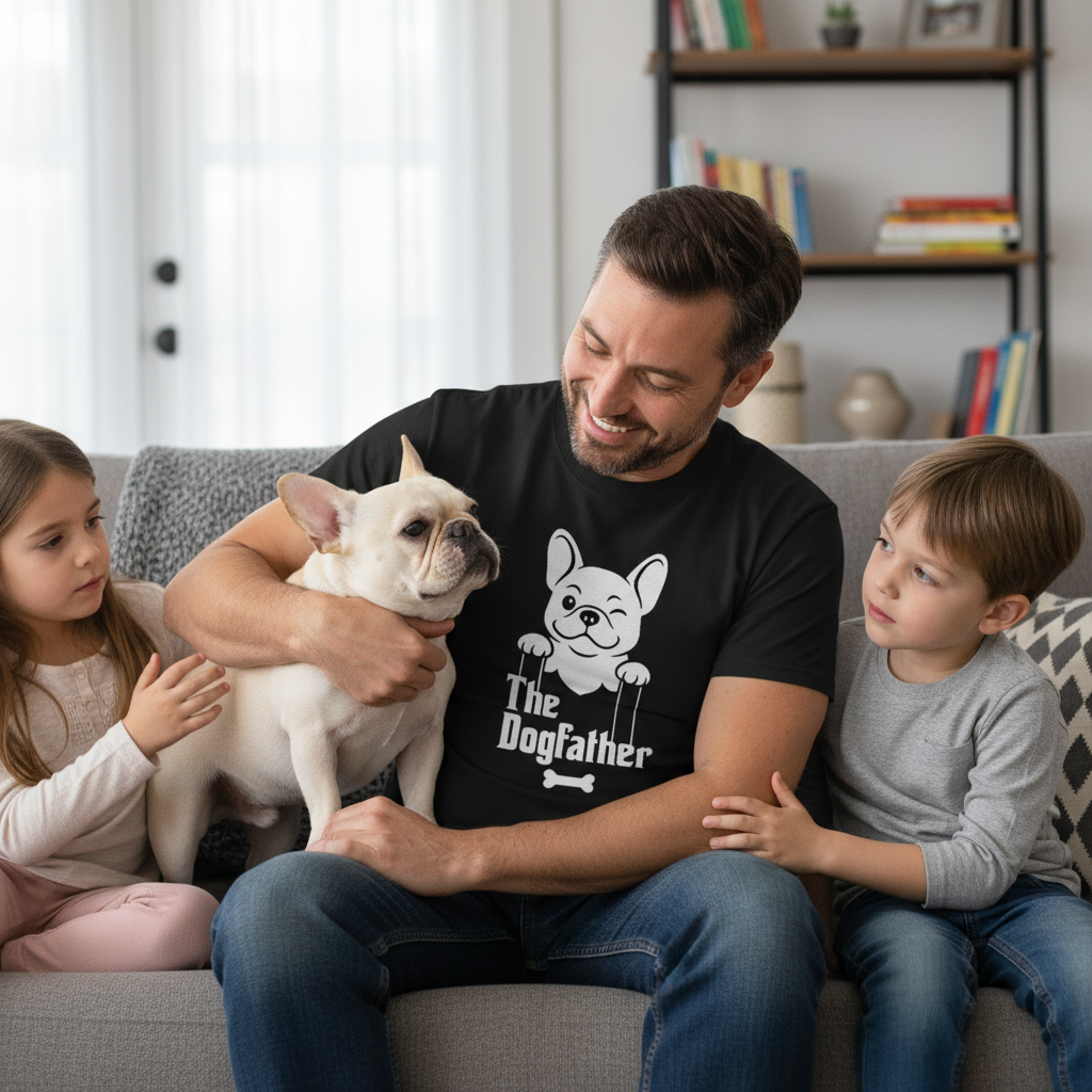 I’m the Dogfather French Bulldog Dog T-shirt Part II