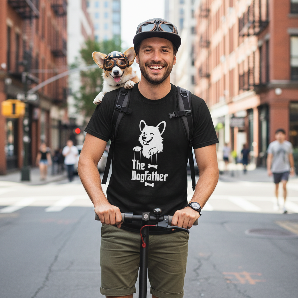 I’m the Dogfather Corgi Dog T-shirt Part II