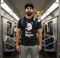 Load image into Gallery viewer, I’m the Dogfather Corgi Dog T-shirt Part II
