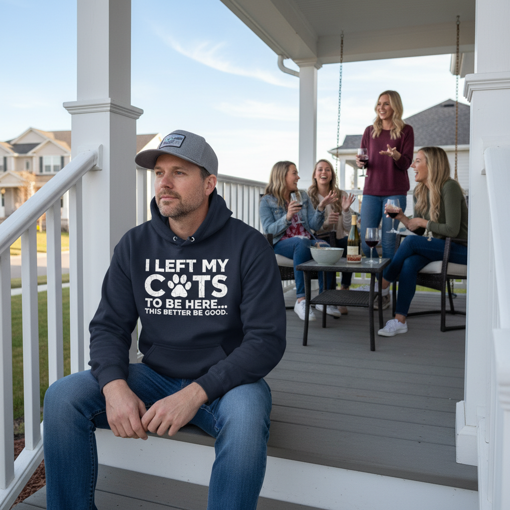 I Left My Cats To Be Here...This Better Be Good Hoodie