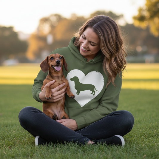 Doxie Heart Hoodie