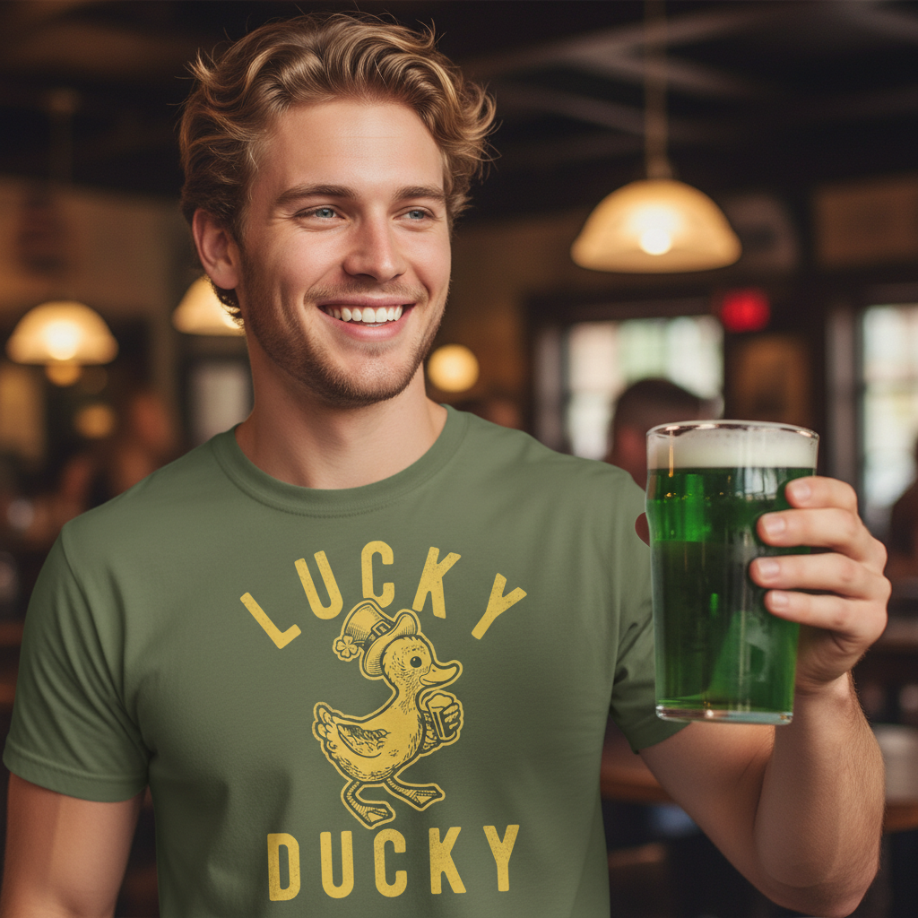 Lucky Ducky Duck T-Shirt