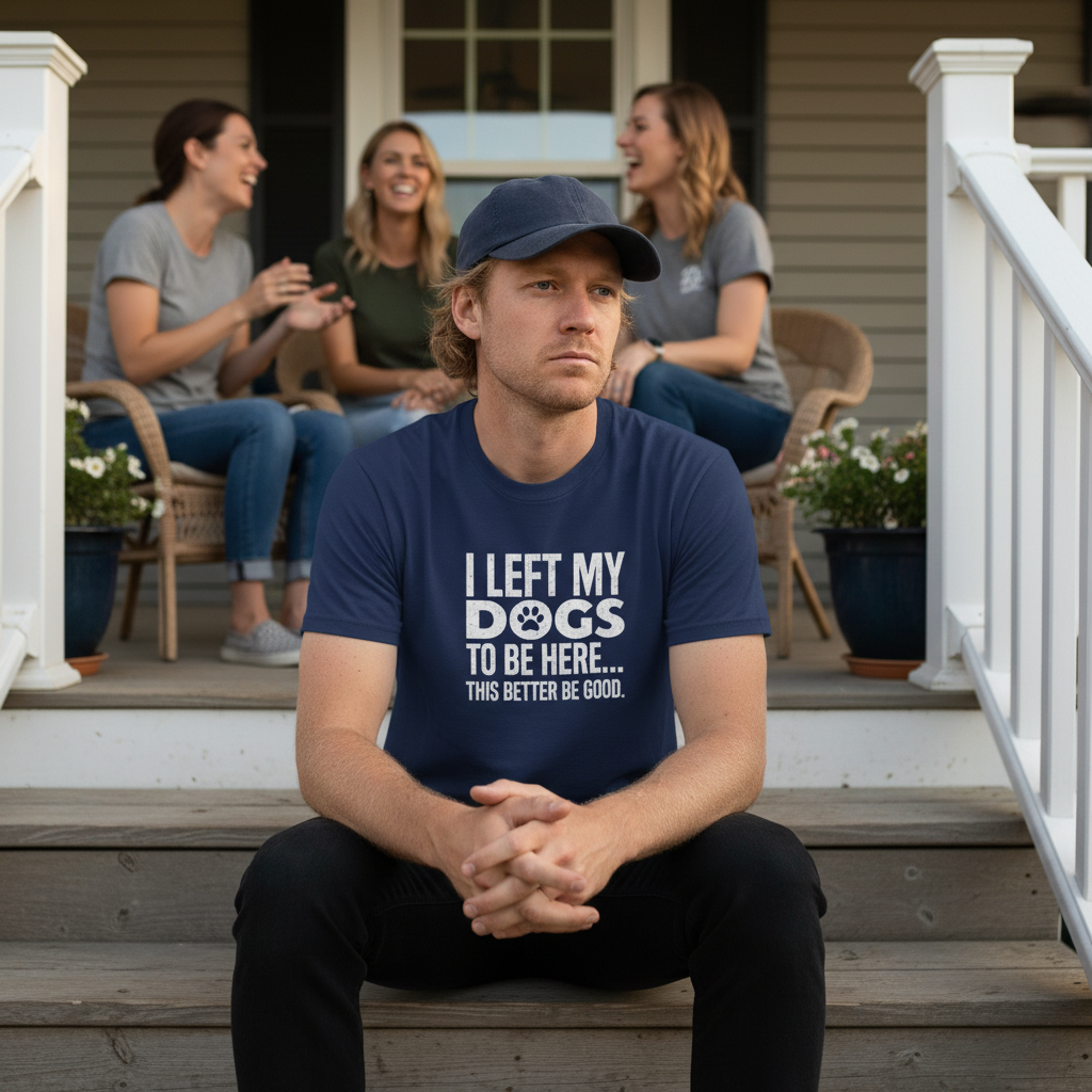 I Left My Dogs to Be Here...This Better Be Good T-Shirt