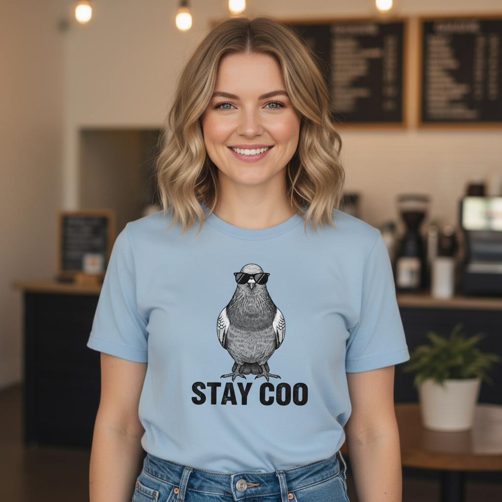 Stay Coo Pigeon T-Shirt